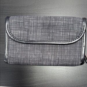 Thirty-One Black and Gray Wallet